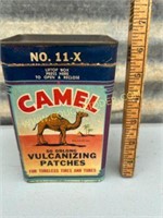 Antique Camel tire patch box