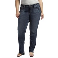 Silver Jeans Co. Women's Plus Size Suki Mid Rise