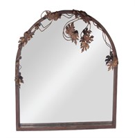 Vintage Metal Framed Decorative Mirror
