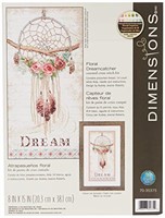 Dimensions Floral Dream Catcher Cross Stitch Kit,
