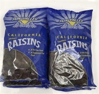 4 Bags (15oz Ea) California Raisins