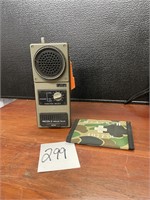 VTG General Electric walkie talkie, Mash wallet