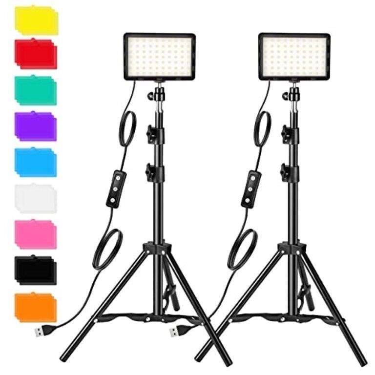 Photography Video Lighting Kit, LED Studio
