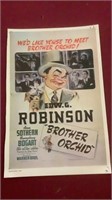 Vintage Movie Poster Brother Orchid