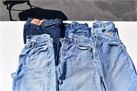 (6) Pair of Levi Jeans