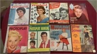 (8) Vintage Movie Based Magazines
