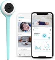 Lollipop Baby Monitor (Turquoise) - Full-Featured