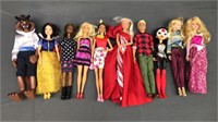 10 Dolls Barbies Snow White Disney Beast And More