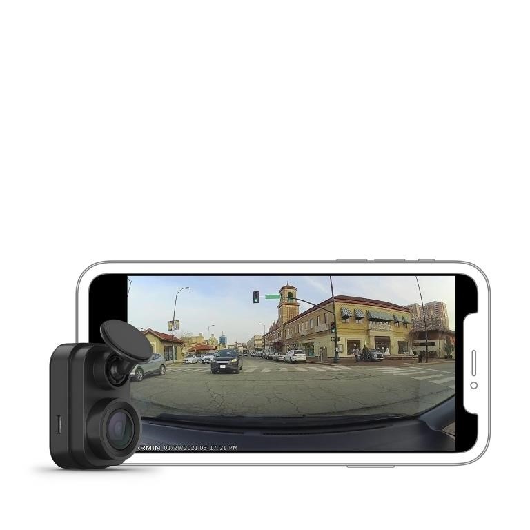 Garmin Dash Cam Mini 2, Tiny Size, 1080p and