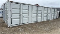 40’ 4 Door Shipping Container