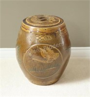 RARE - Early 20thC Chinese Rice Stoneware Pottery