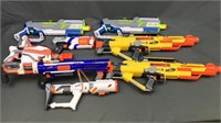 Large Lot Of Nerf Guns Assorted Styles
