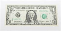 1963A $1 FEDERAL RESERVE STAR NOTE - UNC