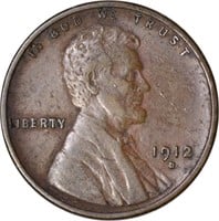 1912-D LINCOLN CENT - XF