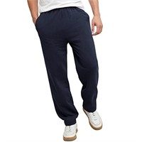 Hanes Men's EcoSmart Open Leg Pant with Pockets,