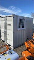 8' Storage Container W/ Side Door and WIndow