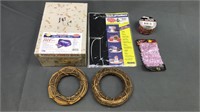 Craft Lot Stick On Letters Wooden Wreathspaisley