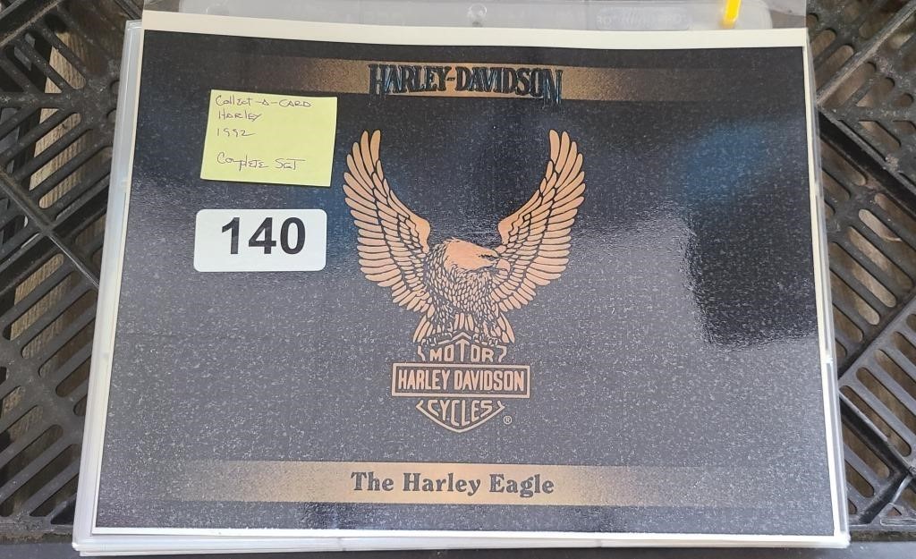 1992 Harley Davidson Card Set Complete