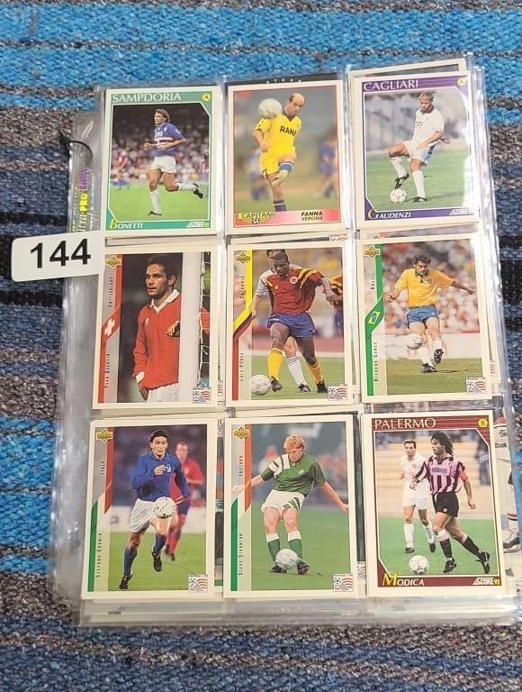 1992 Score Soccer Cards