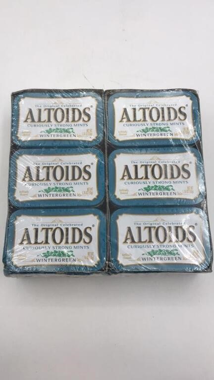 Altoids Curiously Strong Mints 12 tins
