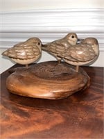 C. 1987 Will & Kay Lake Carved "Peepers"