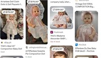 11 - COLLECTIBLE BABY DOLL (A74)
