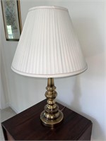 Vintage Classic Brass Table Lamp w/ Shade