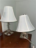 Pair of Art Deco Glass Table Lamps - 2