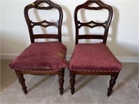 C.1900 Eastlake Upholstered Side Chairs - 4