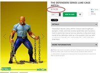 S1 - MARVEL LUKE CAGE COLLECTIBLE FIGURE(S18)