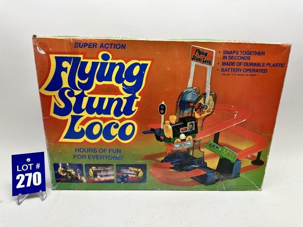 Vintage Flying Stunt Loco
