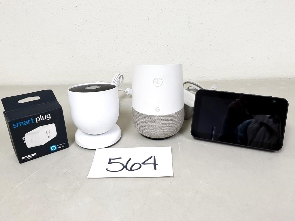 Google Nest Cam, Home, Amazon Echo Show