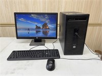 HP Elite Desk Computer W /Monitor