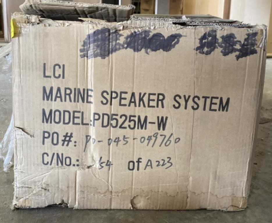 Box of 36 LCI Marine Speaker System Model