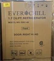 Ever Chill 1.7CU FT Refrigerator