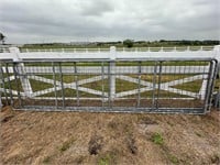 three 16' Fence Panels Gates