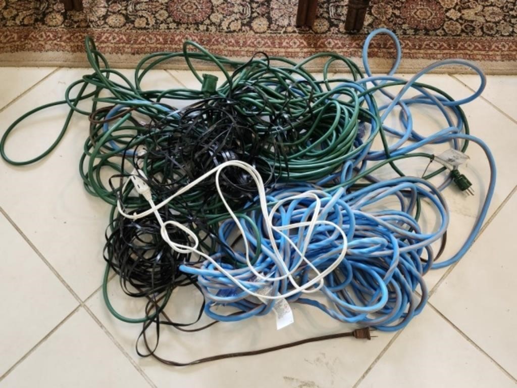Estate Lot of Extension Cords