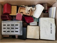 Box Lot of Slabs Jewelry Display  Boxes More