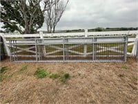 Four 20' Fence Panel Gates