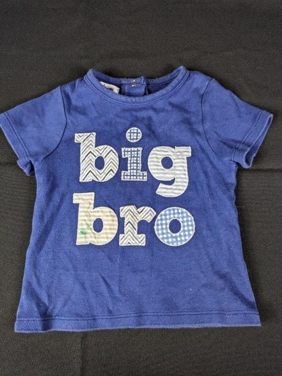 (1) 2T "big bro" shirt: [Mud Pie] Boy