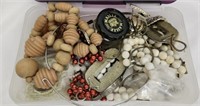 Estate Lot of Beads and More