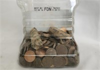 Estate Lot of Dimes Nickels and Pennies
