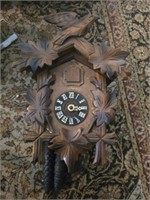 Vintage wood coo coo clock Black Forest?