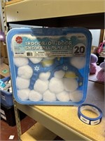 indoor/outdoor snowball play set