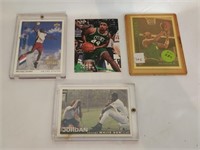 Lot of 4 Sports Cards