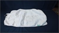 (1) Newton White Baby Crib Mattress Pad