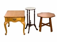 Group of 3 small tables