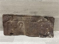 1941 Washington License Plate C-2106