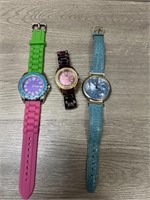(3) Fashion Watches
