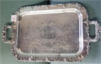 Vintage EP Copper Tray Priced $117